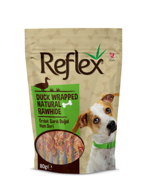 REFLEX ÖRDEK ETLİ NATURAL KEMİK 80 GR